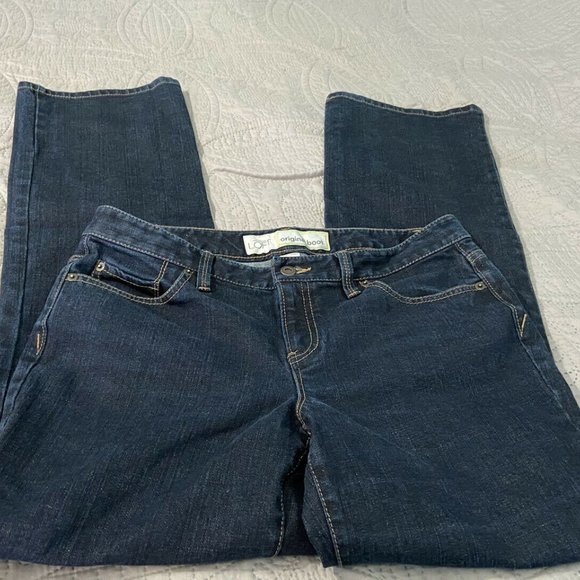 Ann Taylor LOFT Womens Original Boot Jeans Size: 10 (A) - Picture 10 of 10